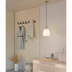 Luminaires Eglo Suspension Eglo MANZANARES Or, Laiton, 1 lumière