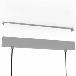 Lampes En Bois-Luminaires Eglo Suspension Eglo MARIEL Brun, Gris, 3 lumières