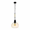 Luminaires Eglo Suspension Eglo MARYSVILLE Noir, 1 lumière