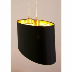 Lampes En Tissu-Luminaires Eglo Suspension Eglo Maserlo Nickel mat, 2 lumières