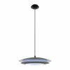 Luminaires Eglo Suspension Eglo MONEVA-C LED Noir, 1 lumière, Changeur de couleurs* Éclairage Led