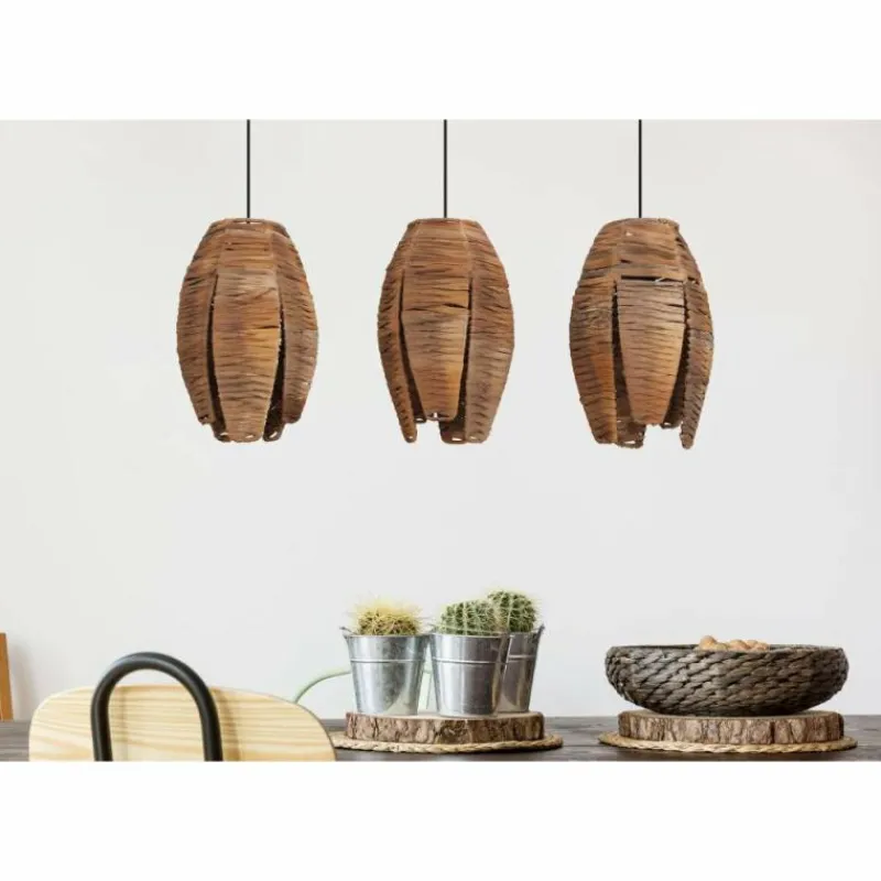 hofstein Suspension Eglo MONGU Noir, 3 lumières