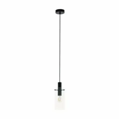 Luminaires Eglo Suspension Eglo MONTEFINO Noir, 1 lumière