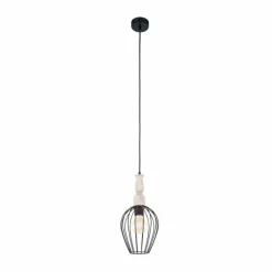 Luminaires Eglo Suspension Eglo NORHAM Noir, 1 lumière* Suspensions