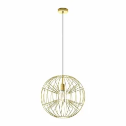Lampes À Boules-Luminaires Eglo Suspension Eglo OKINZURI Laiton, 1 lumière
