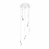 Luminaires Eglo Suspension Eglo OLINDRA LED Blanc, 10 lumières* Suspensions