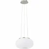 Luminaires Eglo Suspension Eglo OPTICA Nickel mat, 2 lumières