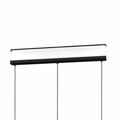 Luminaires Eglo Suspension Eglo PINTO TEXTIL Noir, 3 lumières
