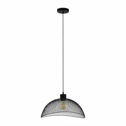 Luminaires Eglo Suspension Eglo POMPEYA Noir, 1 lumière* Suspensions