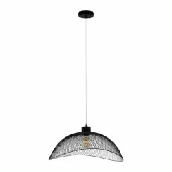 Luminaires Eglo Suspension Eglo POMPEYA Noir, 1 lumière* Suspensions