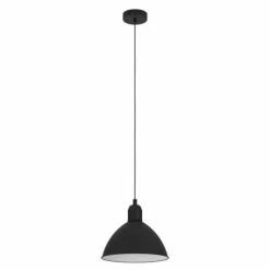 Luminaires Eglo Suspension Eglo PRIDDY Noir, Blanc, 1 lumière* Suspensions