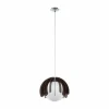 Luminaires Eglo Suspension EGLO RAMBLA Nickel mat, 1 lumière