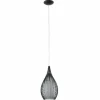 Luminaires Scandinaves-Luminaires Eglo Suspension Eglo RAZONI Noir