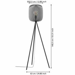 Luminaires Eglo Suspension Eglo ROMAZZINA Sable, 1 lumière* Lampadaires Et Lampes Sur Pied