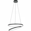 Luminaires Eglo Suspension Eglo RUOTALE LED Noir, 1 lumière* Éclairage Led