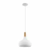 Luminaires Scandinaves-Luminaires Eglo Suspension Eglo SABINAR Blanc, 1 lumière