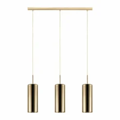 Luminaires Eglo Suspension Eglo SELVINO Nickel mat, 3 lumières