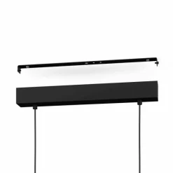 Luminaires Eglo Suspension Eglo SIBERIA LED Noir, 1 lumière, Télécommandes* Éclairage Led