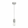 Lampes Vintages & Rétros-Luminaires Eglo Suspension Eglo SILVARES Gris, 1 lumière
