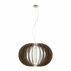 Luminaires Eglo Suspension Eglo STELLATO 3 Nickel mat, 1 lumière