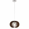 Lampes Vintages & Rétros-Luminaires Eglo Suspension Eglo STELLATO Nickel mat, 1 lumière