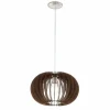Lampes Vintages & Rétros-Luminaires Eglo Suspension Eglo STELLATO Nickel mat, 1 lumière