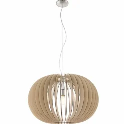 Lampes Vintages & Rétros-Luminaires Eglo Suspension Eglo STELLATO Nickel mat, 1 lumière