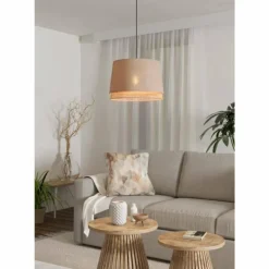 Style Boho-Chic-Luminaires Eglo Suspension Eglo TABLEY Noir, 1 lumière