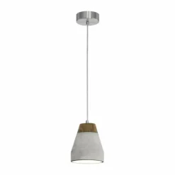 Luminaires Rustiques-Luminaires Eglo Suspension Eglo TAREGA Gris, 1 lumière