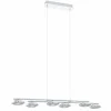 Luminaires Eglo Suspension Eglo TARUGA LED Chrome, 6 lumières* Éclairage Led