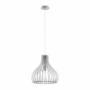 Lampes Vintages & Rétros-Luminaires Eglo Suspension Eglo TINDORI Nickel mat, 1 lumière