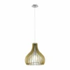 Lampes Vintages & Rétros-Luminaires Eglo Suspension Eglo TINDORI Nickel mat, 1 lumière