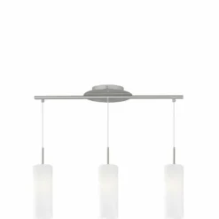 Luminaires Eglo Suspension Eglo TROY 3 Nickel mat