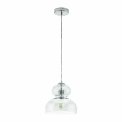 Luminaires Eglo Suspension EGLO ULLASTE Chrome, 1 lumière