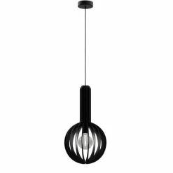 Luminaires Eglo Suspension Eglo VELASCO Noir, 1 lumière* Suspensions