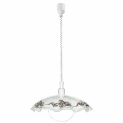 Luminaires Eglo Suspension Eglo VETRO Blanc, 6 lumières