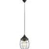 Lampes Vintages & Rétros-Luminaires Eglo Suspension Eglo VINTAGE Brun, 1 lumière
