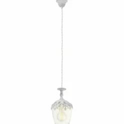 Luminaires Eglo Suspension Eglo VINTAGE Blanc, 1 lumière