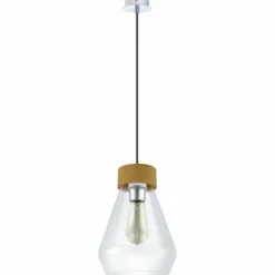Luminaires Eglo Suspension Eglo VINTAGE Chrome, 1 lumière