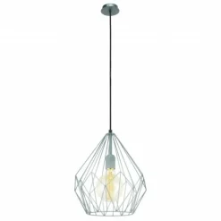 Lampes Vintages & Rétros-Luminaires Eglo Suspension Eglo VINTAGE Vert, 1 lumière