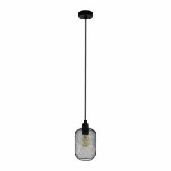 Luminaires Eglo Suspension Eglo WRINGTON Noir, 1 lumière* Suspensions