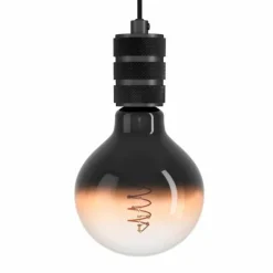 Luminaires Eglo Suspension Eglo YORTH Nickel mat, Noir, 1 lumière* Suspensions