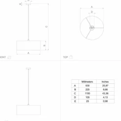 Lampes En Tissu-Luminaires Eglo Suspension Eglo ZARAGOZA Noir, 1 lumière