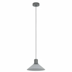 Luminaires Eglo Suspension Eglo-Leuchten ABREOSA Gris, Noir, 1 lumière* Suspensions