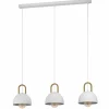 Luminaires Eglo Suspension Eglo-Leuchten CALMANERA Laiton, Blanc, 3 lumières* Suspensions