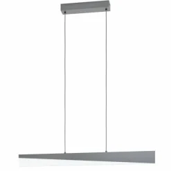 Luminaires Eglo Suspension Eglo-Leuchten ISIDRO LED Noir, 1 lumière* Éclairage Led
