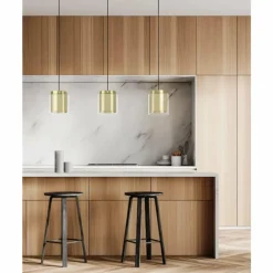 Luminaires Eglo Suspension Eglo-Leuchten LAGUNITAS Or, Laiton, Noir, 3 lumières