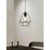 Luminaires Eglo Suspension Eglo-Leuchten MARDYKE Noir, 1 lumière