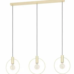 Luminaires Eglo Suspension Eglo-Leuchten MANIZALES Laiton, 3 lumières* Suspensions