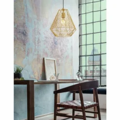 Lampes Dorées-Luminaires Eglo Suspension Eglo-Leuchten STYPE Or, 1 lumière